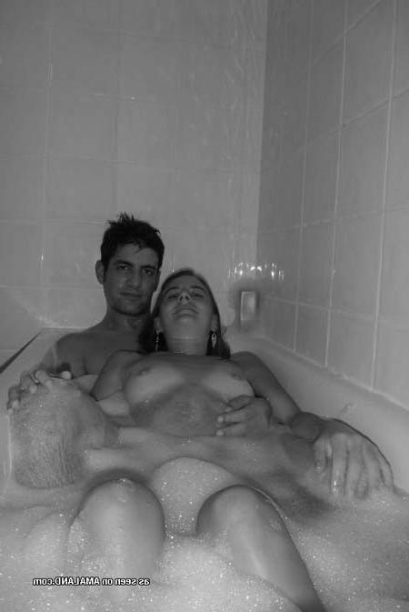 15P Petite Latina cutie showering with her BF