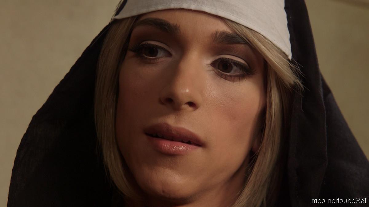 20P Sister Nina Lawless rehabilitates tough sexy prisoner, Lance Hart, with her enor