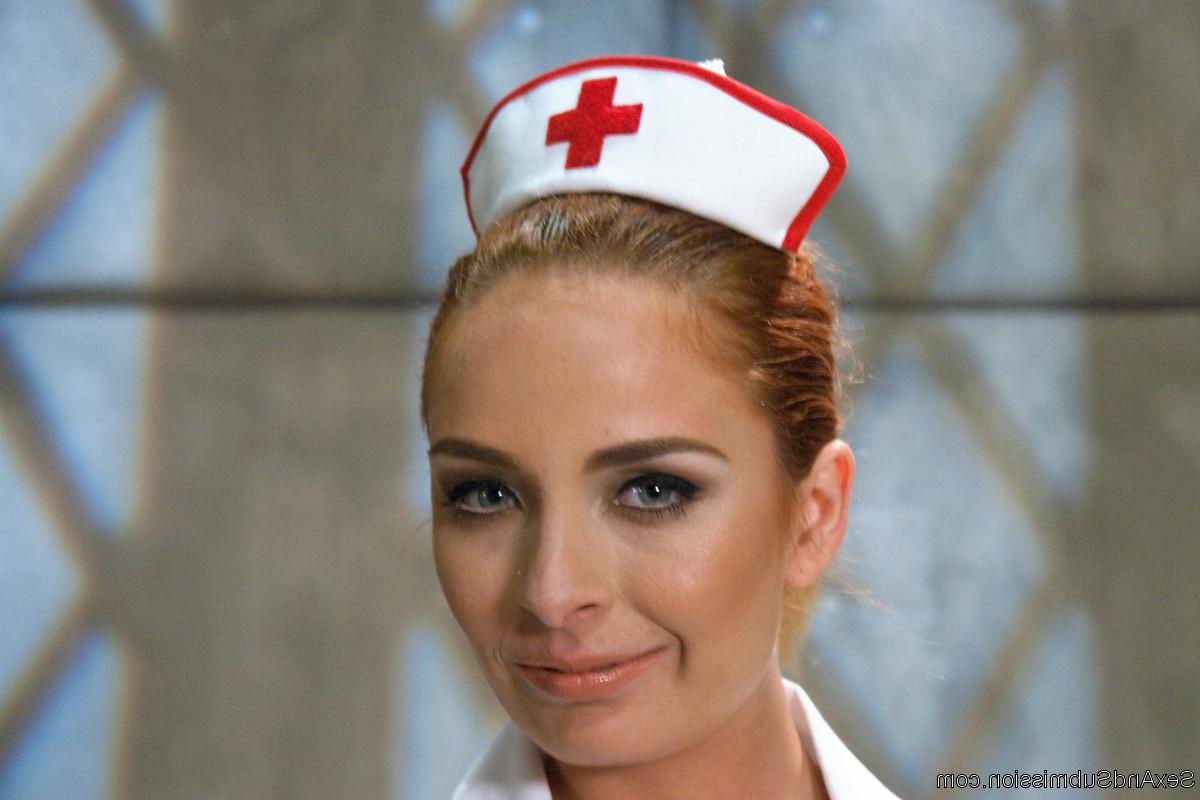 20P Nurse Ashlee Graham is roughed up tied and fucked in the ass by her patient.