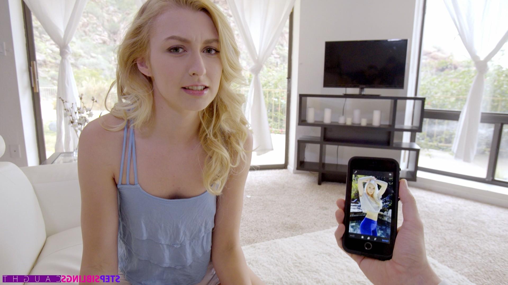 16P Alexa Grace gets her stepbrother to help her out by sucking his 