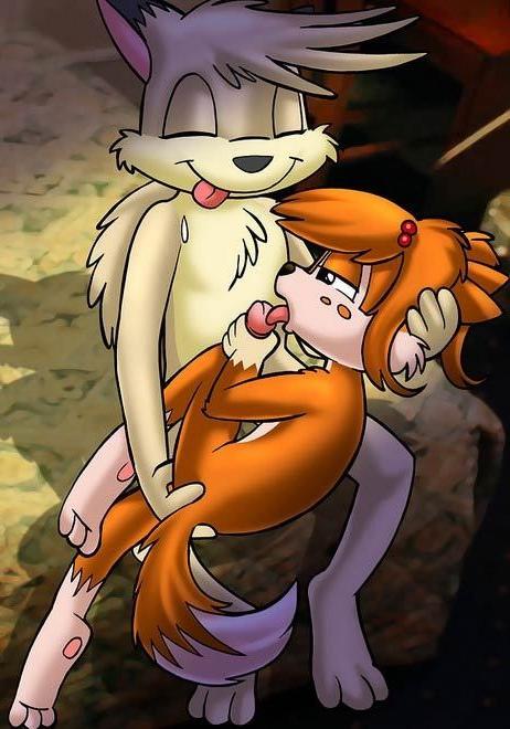 12P Nervous Babs Bunny getting her sweet titties sucked