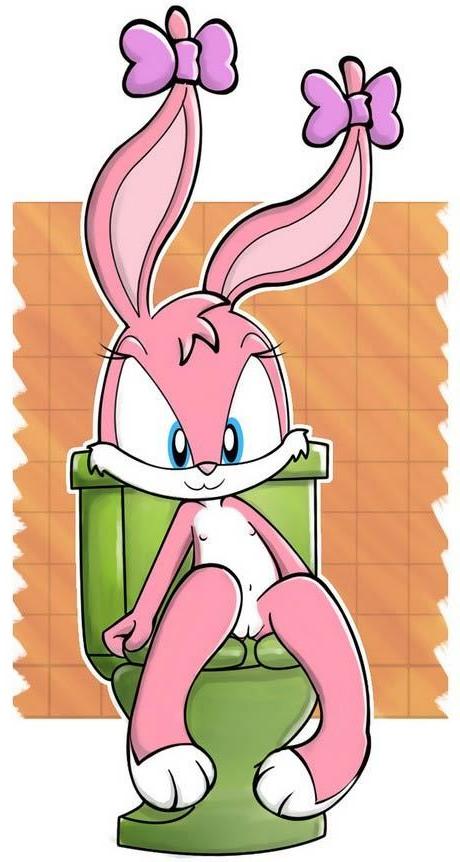 12P Nervous Babs Bunny getting her sweet titties sucked