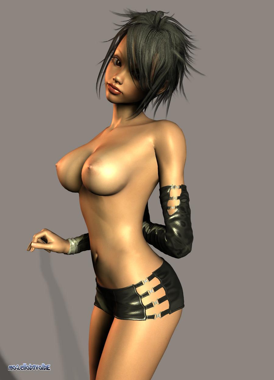 12P 3d Girl in Latex