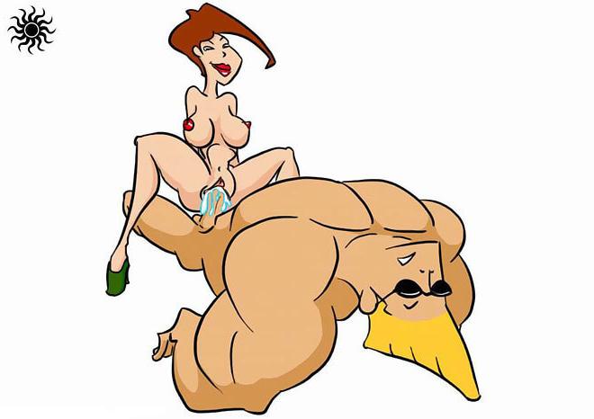 12P Bunny Bravo rides Johnny Bravo and gets hard tortured