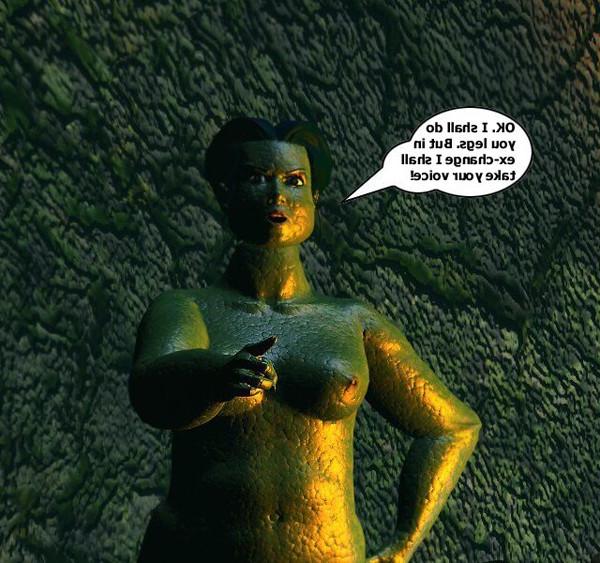 16P Horny mermaid saving sailor then fucking him hard