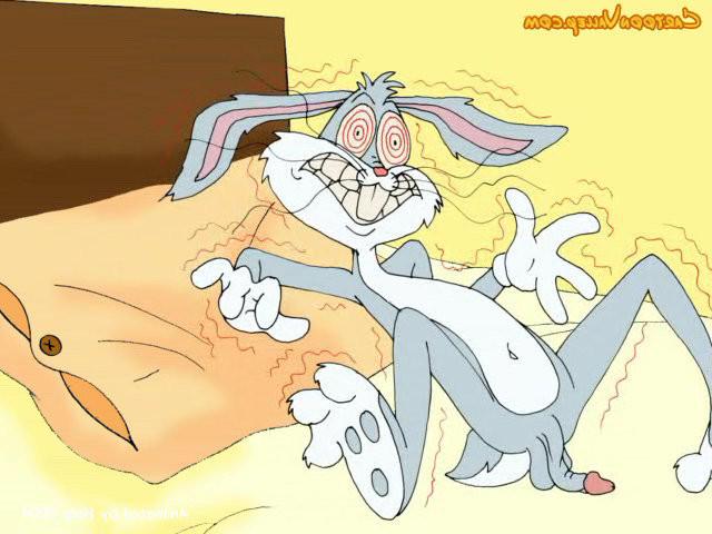 12P Slutty Lola Bunny stuffed by Bugs Bunny