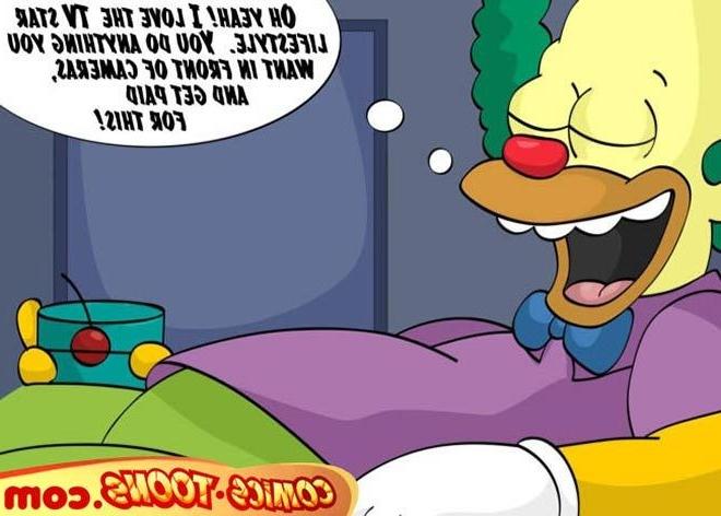 12P Lisa grab Krusty the Clown and fucked