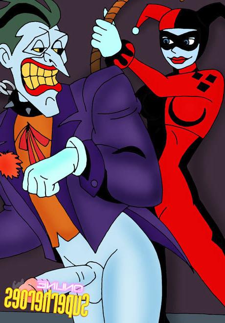 12P Poison Ivy in her school uniform is slammed by Joker
