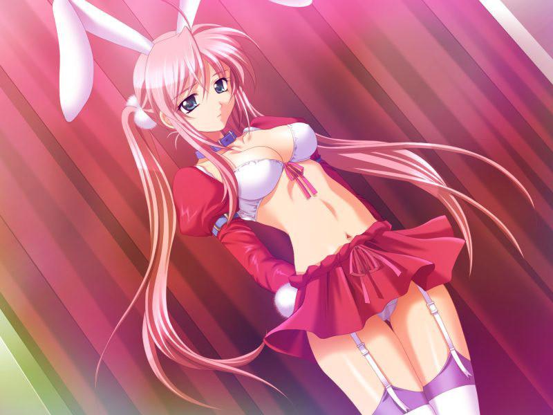 18P Teenage hentai bunny prostitute with big perfect breasts