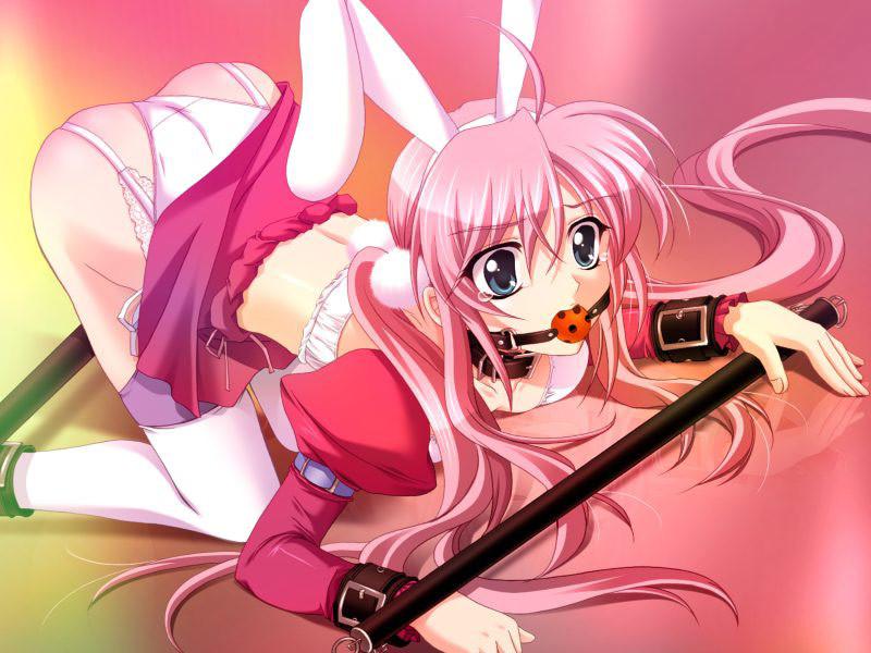 18P Teenage hentai bunny prostitute with big perfect breasts