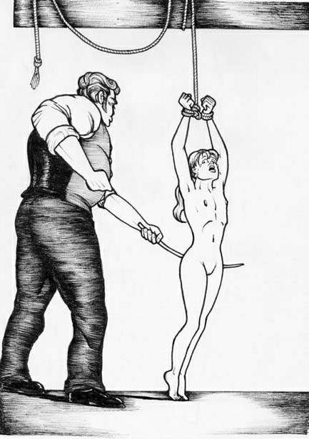 15P spanking whipping and beating evil art