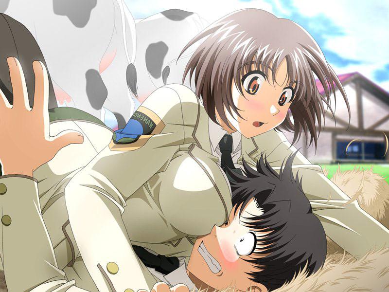 18P Naughty little hentai teens first time cum in their fresh pussys