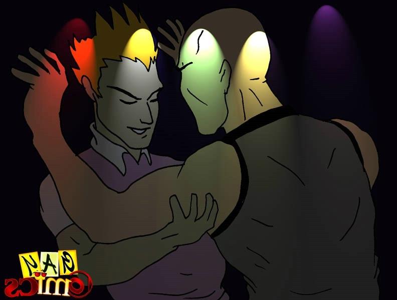 15P Gay cartoon night club