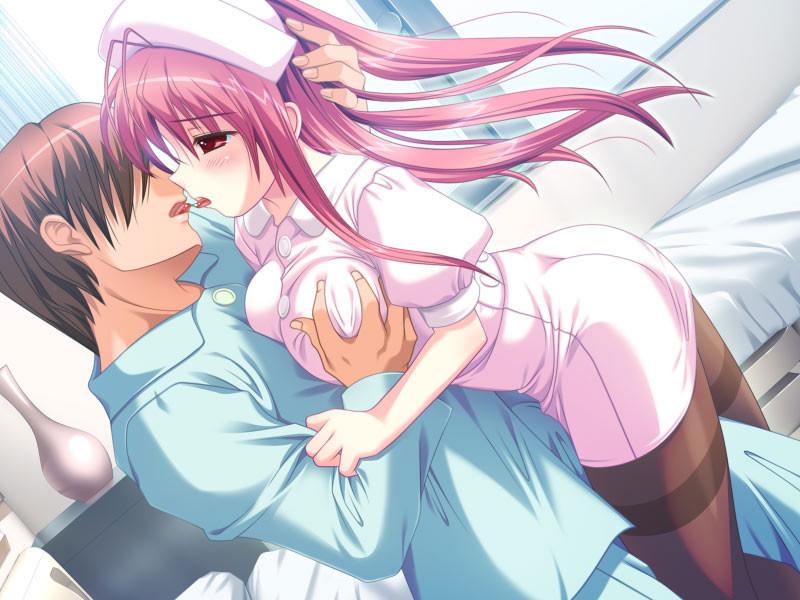 20P Beautiful pink hentai nurse with big breasts loves submission