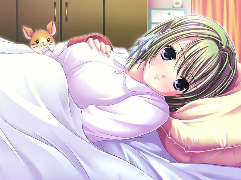 18P Sweet little virgin hentai teens first time showing their pantys