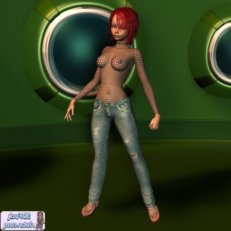 20P Redhead toon teen
