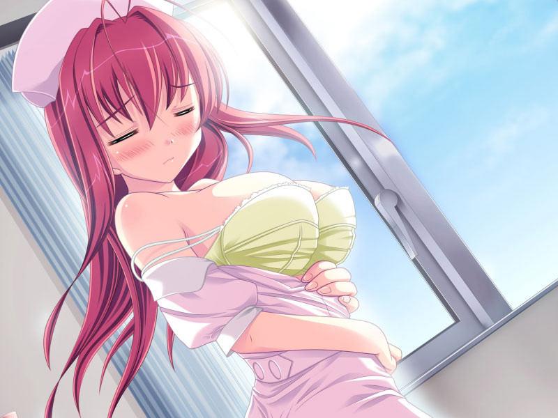 20P Young beautiful pink hentai nurse with real big tits loves sex