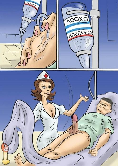 20P Dirty comics with perverted nurse
