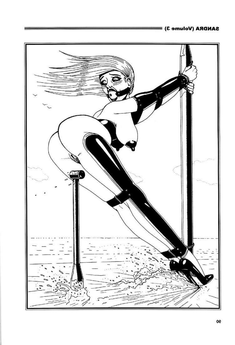 12P drawings of women captured for bdsm