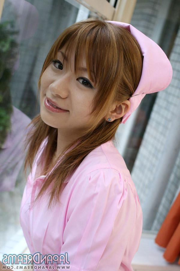 16P Hot Japanese nurse Iruka gets pleasured with vibrator