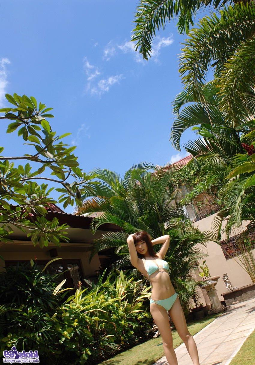 16P Asian teen nudist likes to be outside naked