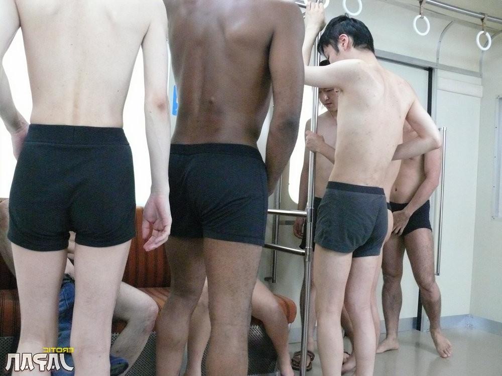 15P Iori Miduki getting fucked by four dudes in a bus