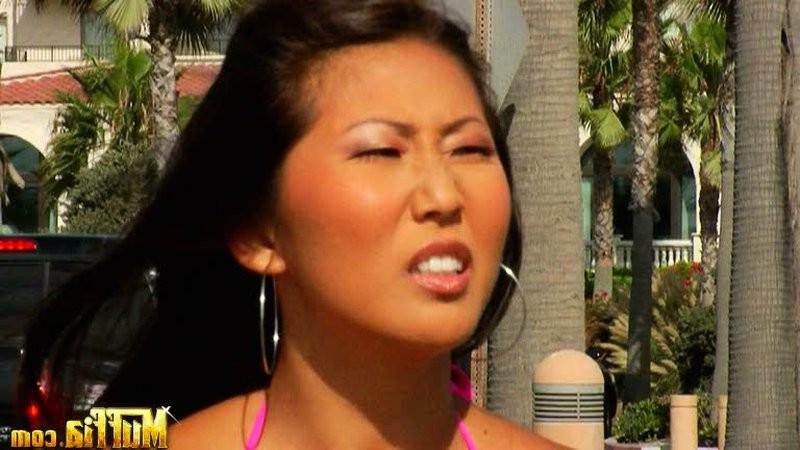16P Asian babe Jordana Ash shared by two white guys