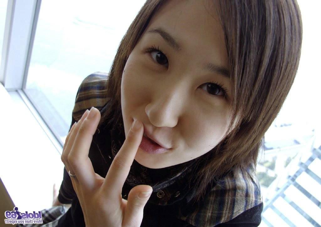 15P Cute japaneses school girl flashes her panties and gets naked