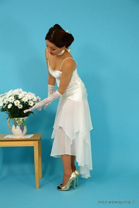 15P Asian Cutie Strips Wedding Dress