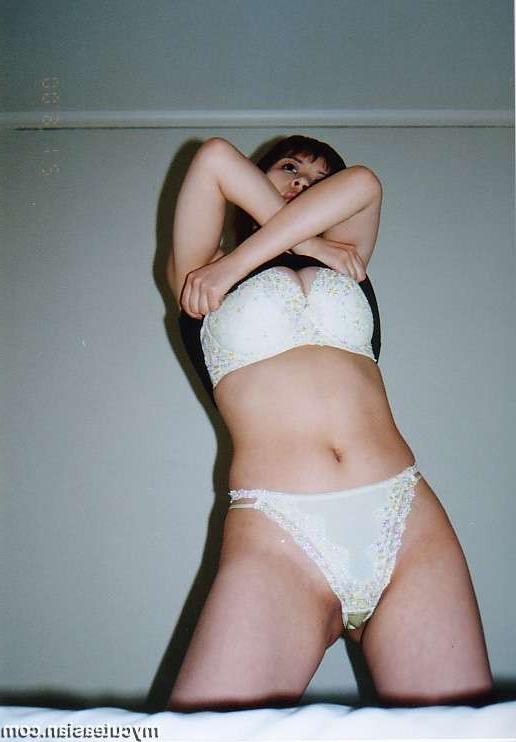 16P Asian teen shows her big boobs for first time