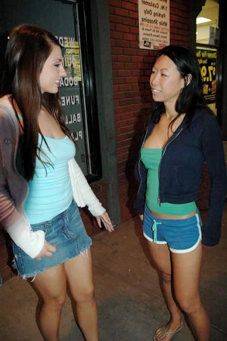 15P Busty asian lesbian fucking a gorgeous brunette