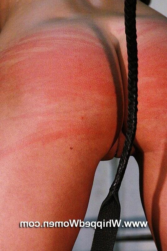 17P Blonde worker in whipping fire