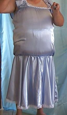 25P Mes satin sissy