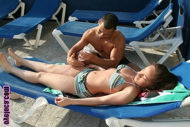 16P sexy latina babe tries 69 for the first time