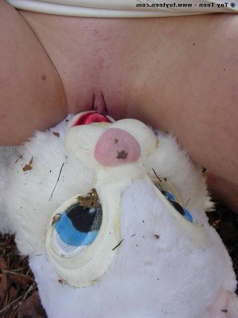 18P Easter Bunny Fucks Blonde With A Carrot