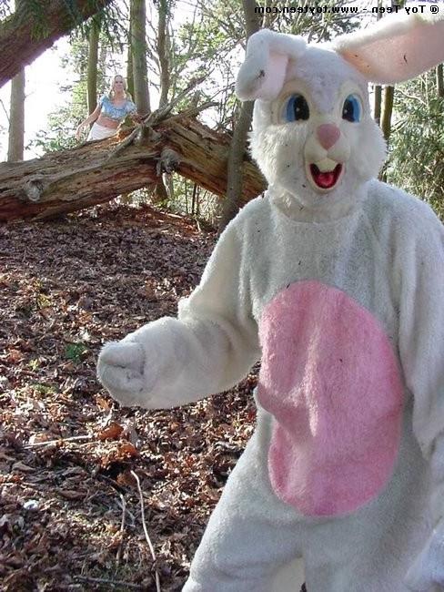 18P Easter Bunny Fucks Blonde With A Carrot