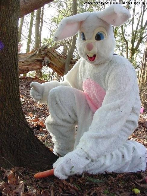 18P Easter Bunny Fucks Blonde With A Carrot
