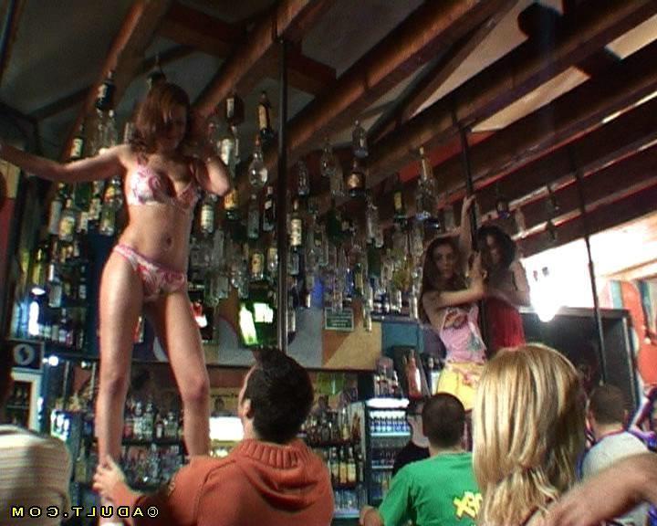 16P Three horny strippers getting freaky in the club