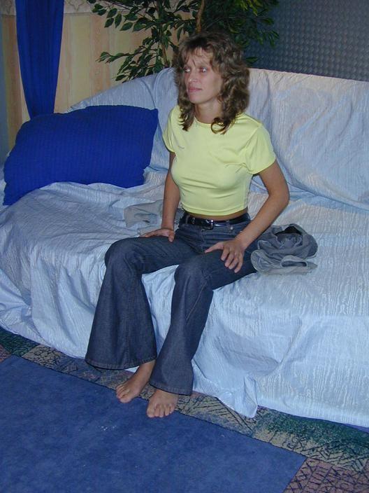 17P Skinny First Time Milf Stripping At Home
