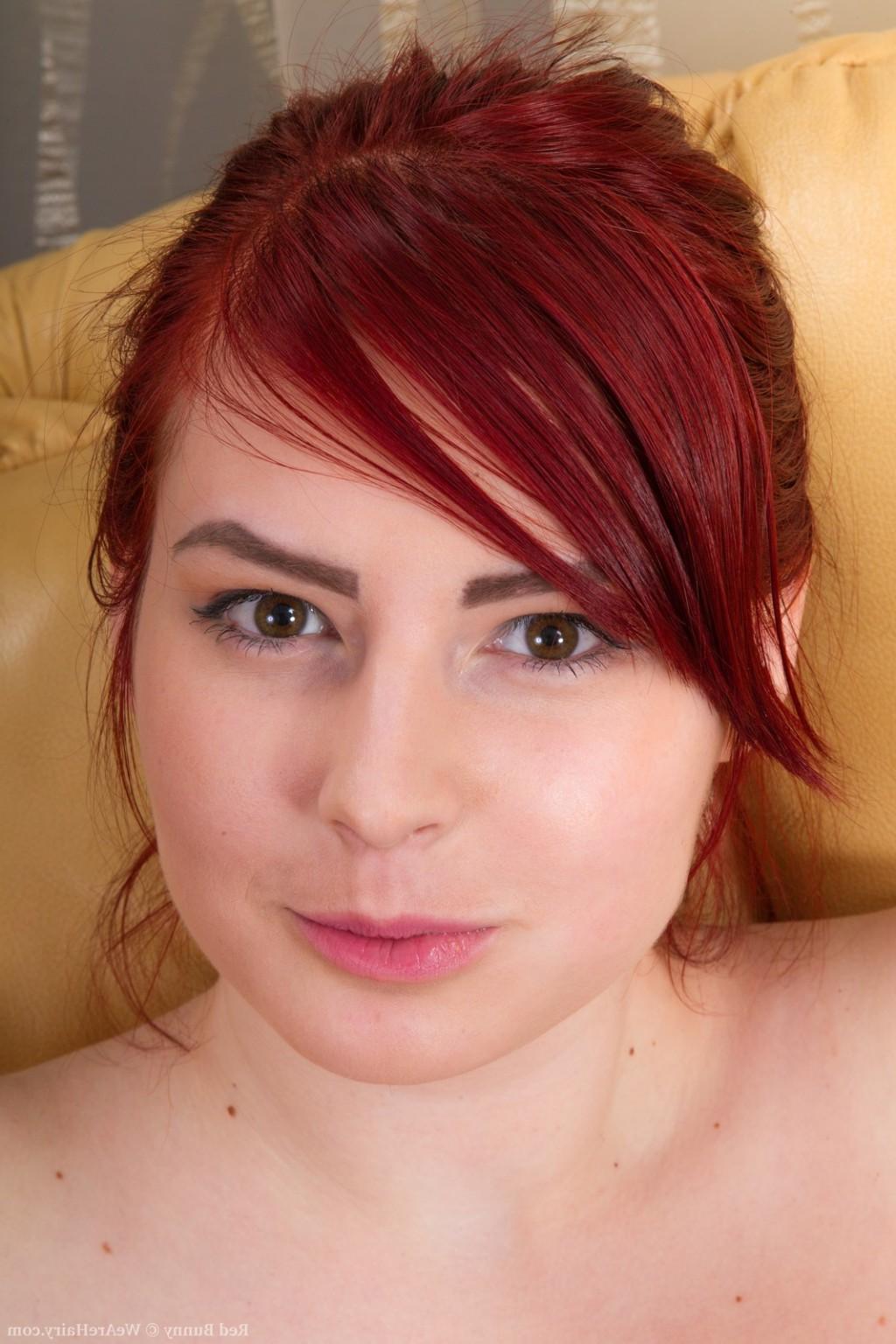 16P On her leather chair Red Bunny puts on a show 