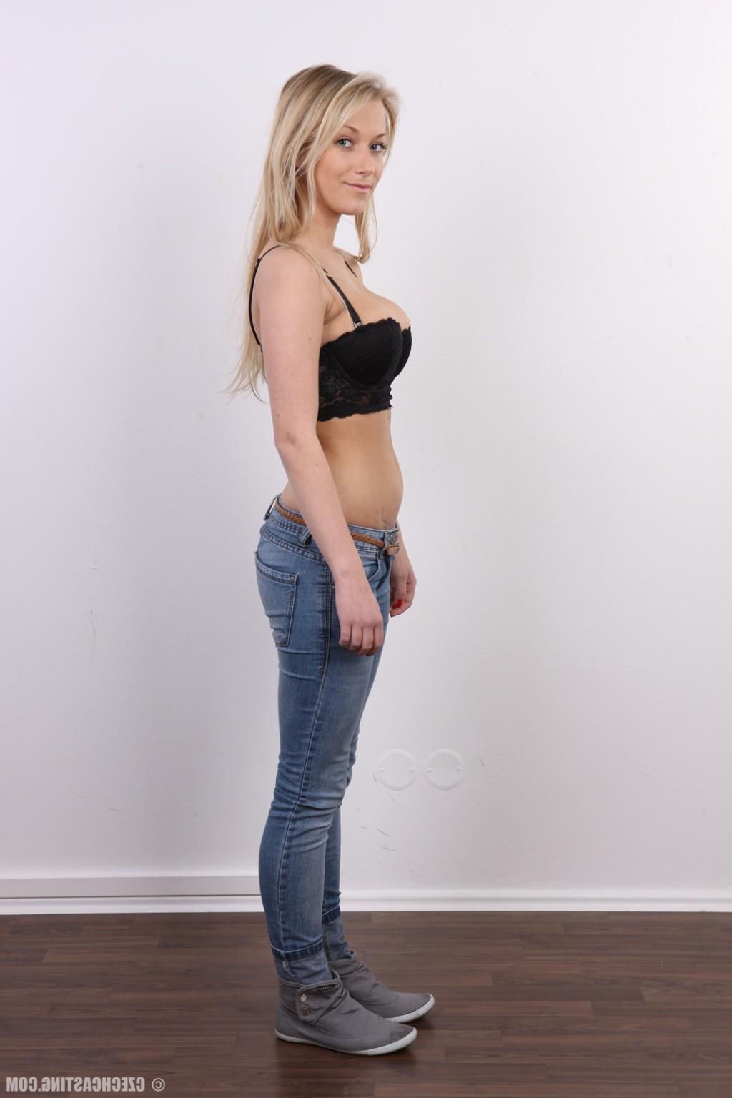 18P Cute blonde teen with beautiful breasts