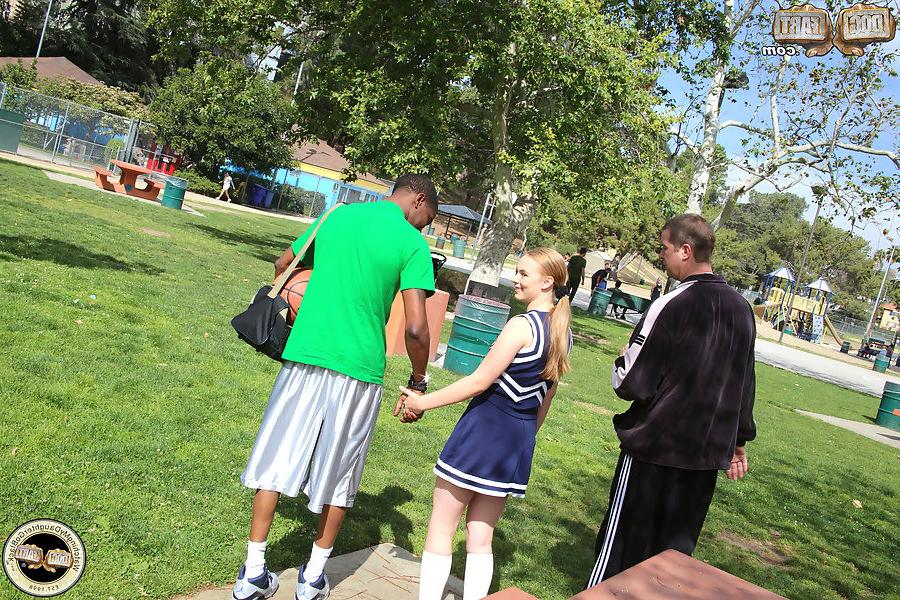 15P Cute teen Tiffany Kohl fucks a black athlete