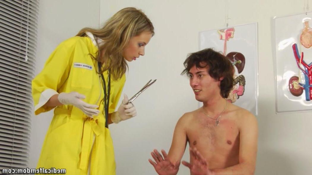 12P Dutiful male slave of medical femdom sluts