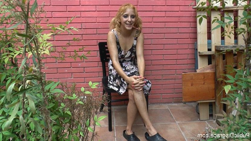 22P Chiki Dulce beach babe public bdsm exposed and fucked by lezdom 