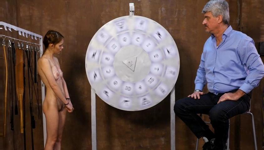 15P BDSM reality show and whipping film game show