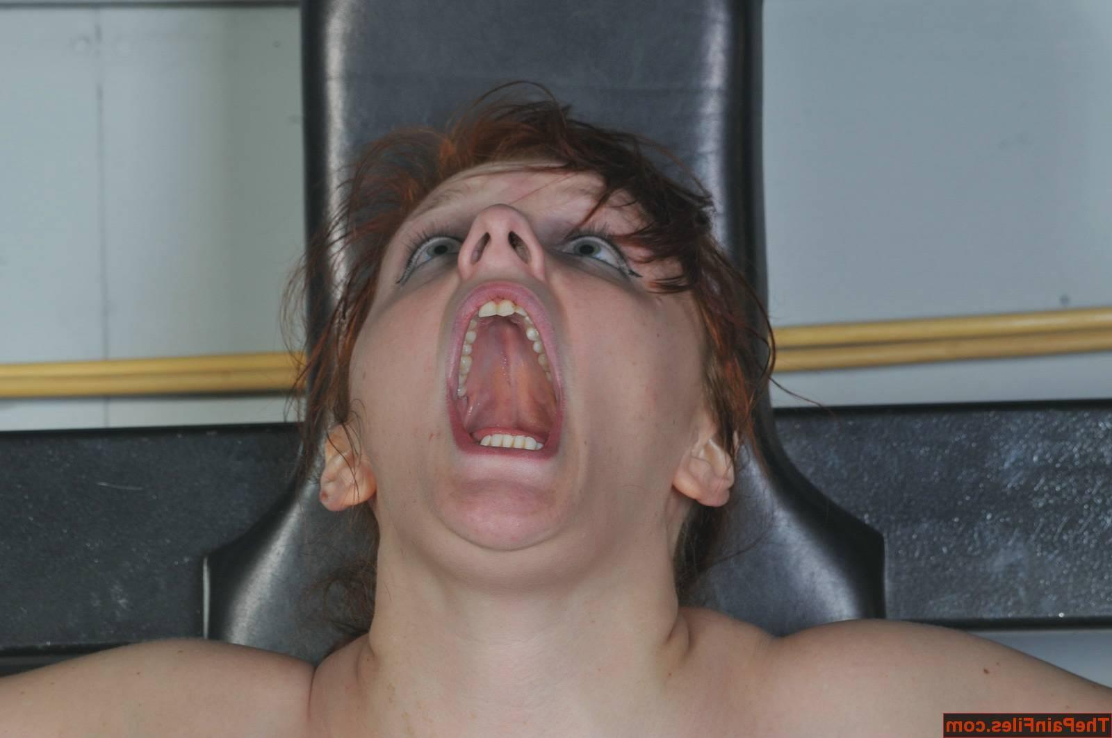 16P Swedish BDSM of amateur redhead in private dungeon