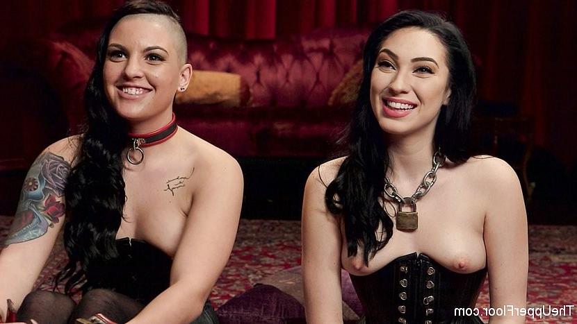 25P Rachael Madori and Aria Alexander bound for anal sex during bdsm