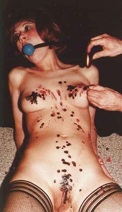 10P Sklavin Ulrike in vintage bdsm 