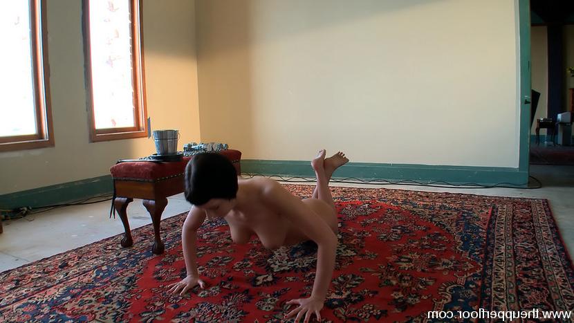 15P Cherry Torn all nude in bdsm training and bound to the table