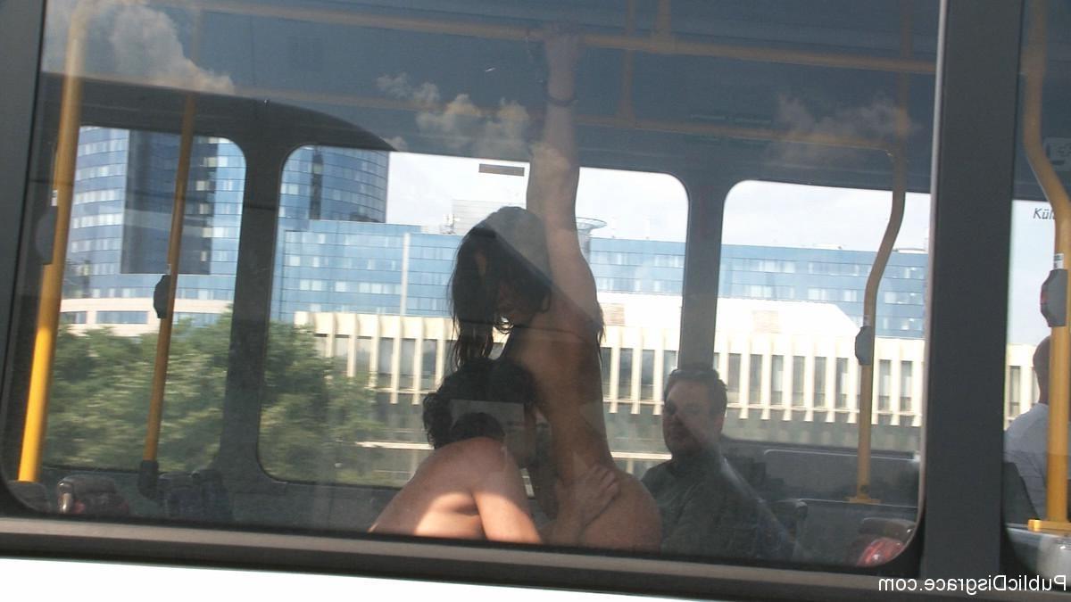 24P Fucked on a City Bus